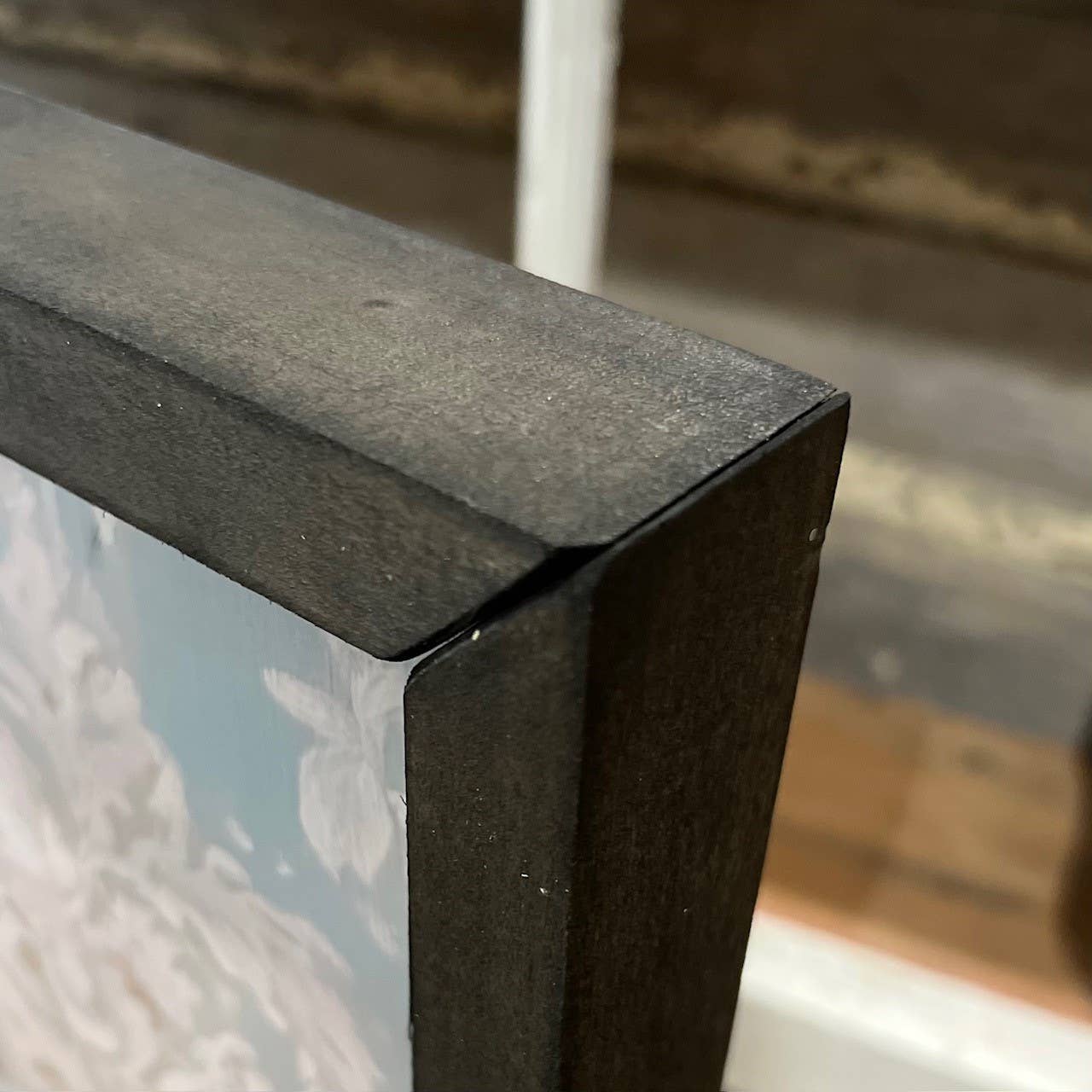 JanMichaels Art & Home - Wholesale Wall Sign - HMK241 Lazy Livingroom Goat Box Frame2