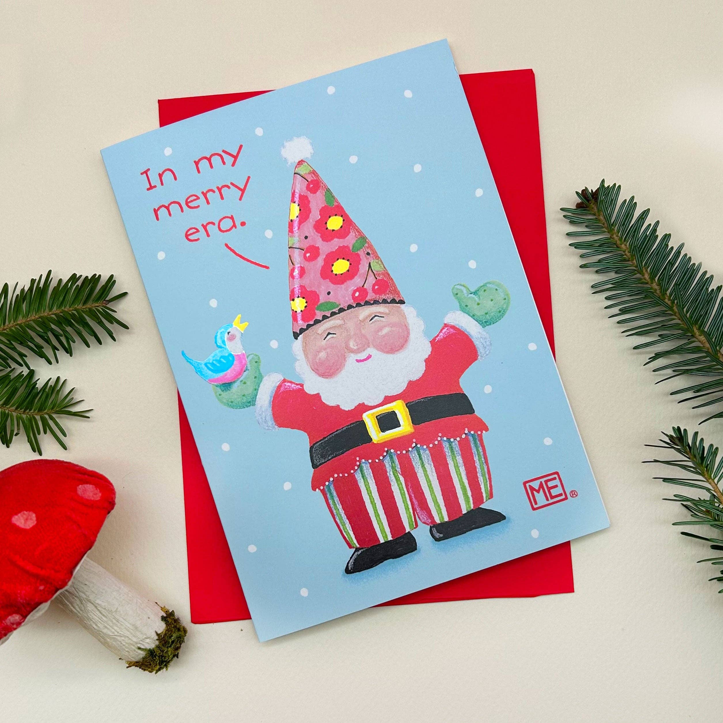 Mary Engelbreit Studios - Wholesale Kerstkaartje - Merry Era wenskaart3