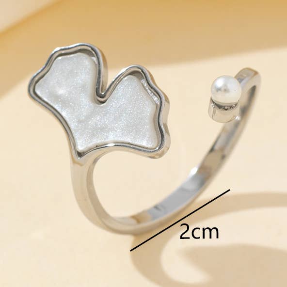 Adjustable ring Stainless steel 25BGA505 for wholesale by Blossom bijoux