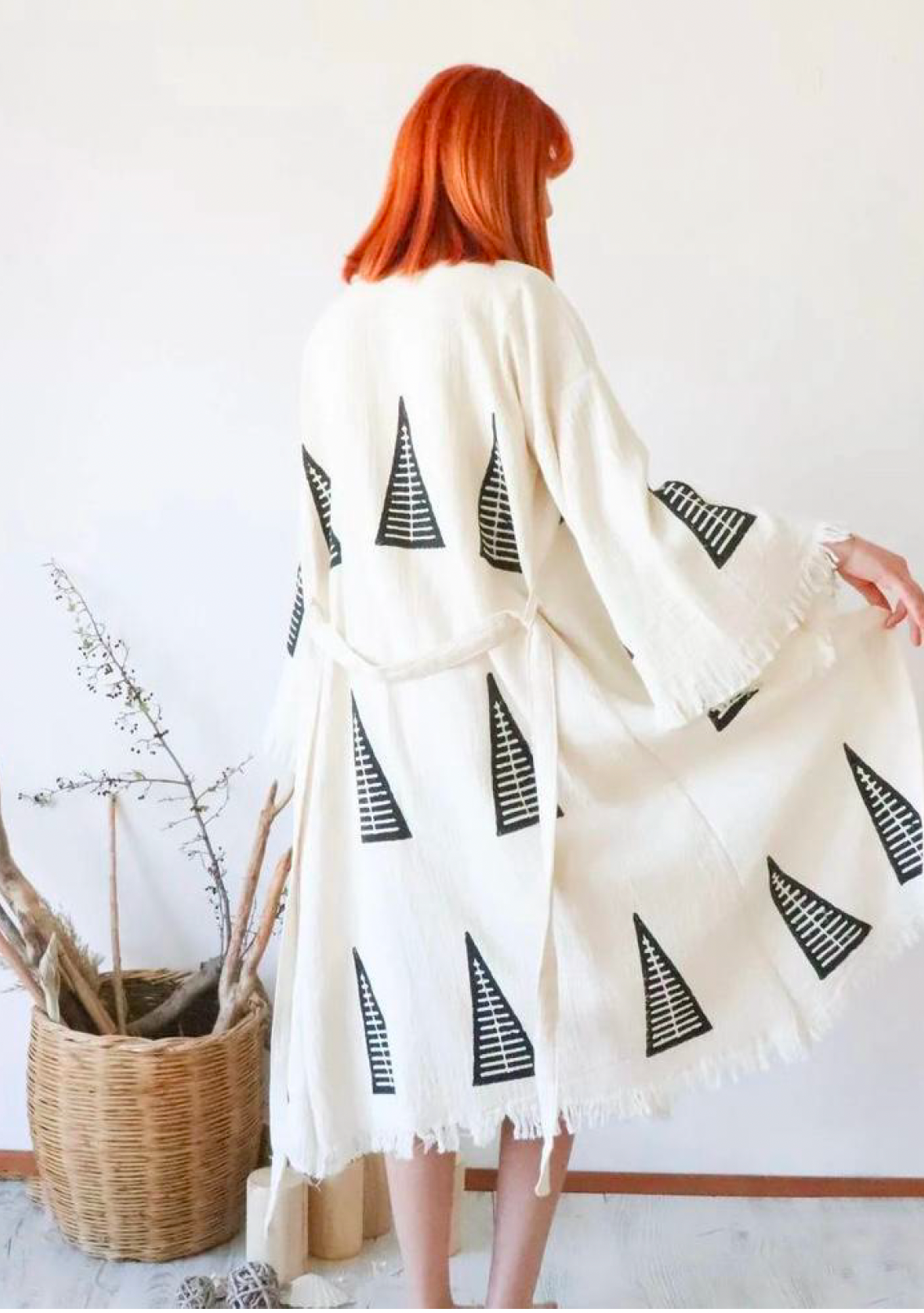 Buld&Co. - Wholesale Robe - Women's - Cotton Bathrobe, Gauze Beach Wear, Kaftan, Kimono3