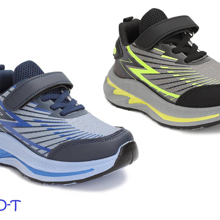 Baskets athlétiques à lacets avec semelle épaisse pour garçons tout-petits YOKI pour la vente par Yoki Girls