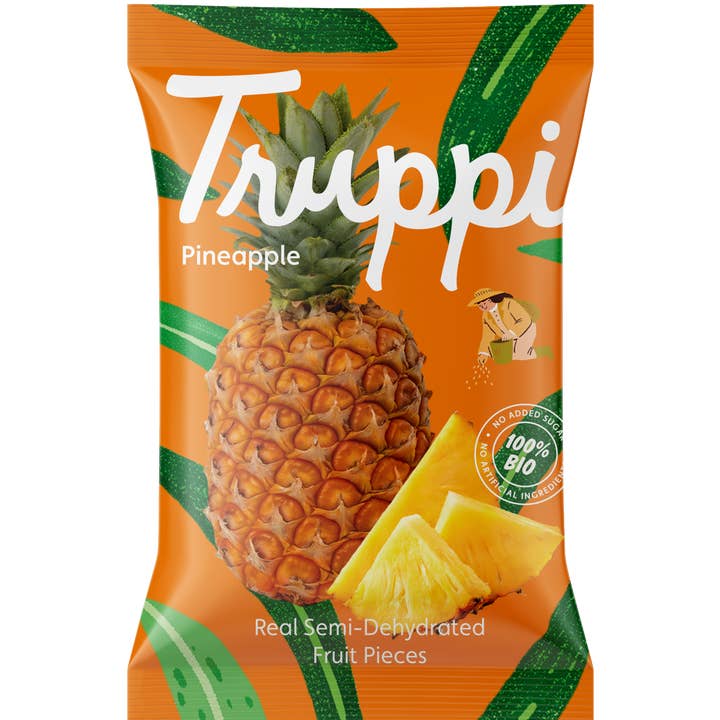 Truppi - Wholesale Dried/dehydrated fruit - Soft Dred Pineapple. Organic. Incredible from South America0
