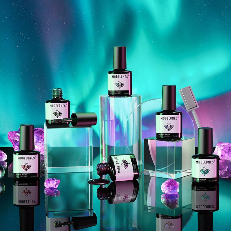 Modelones – Conjunto de esmaltes por atacado – Galaxy - Conjunto de 6 Vernizes de Gel 7ml2