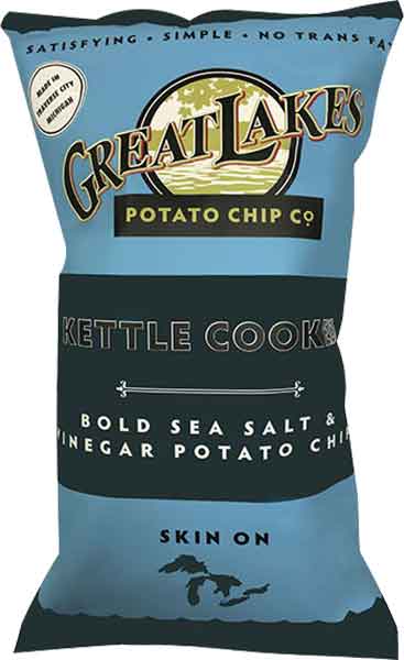 Hudson Meat Company - Wholesale Chips - KETTLE CHIPS SALT & VINEGAR     -     GREAT LAKES CHP0