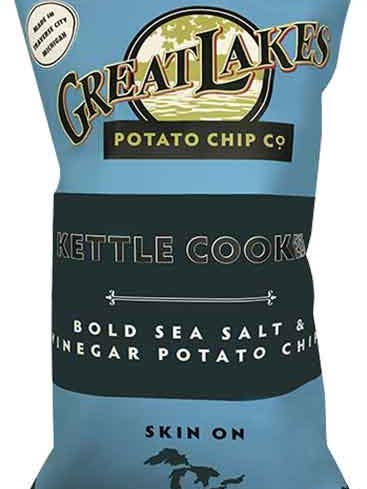 KETTLE CHIPS SALT & VINEGAR - GREAT LAKES CHP for wholesale by Hudson Meat Company