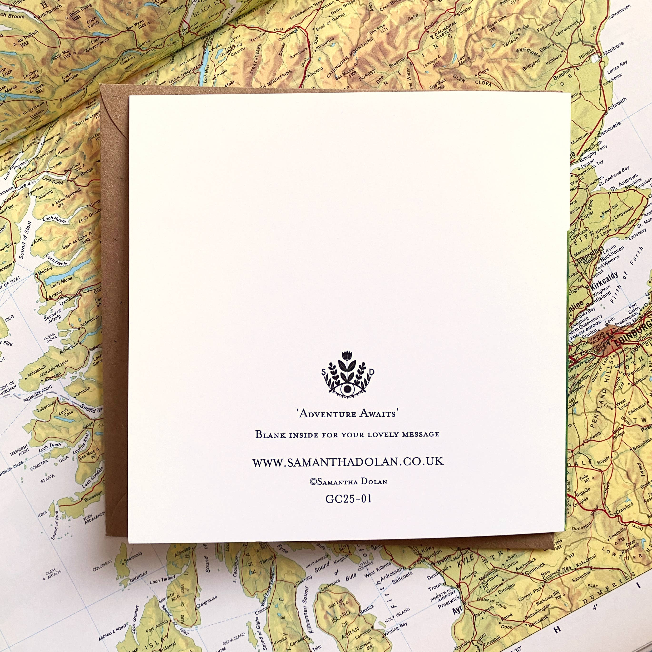 Samantha Dolan - Wholesale Everyday Greeting Card - Adventure Awaits Greeting Card2