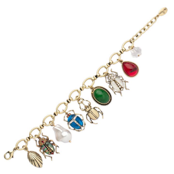 Bill Skinner - Wholesale Charm/dangle bracelet - Statement Beetle Charm Bracelet3