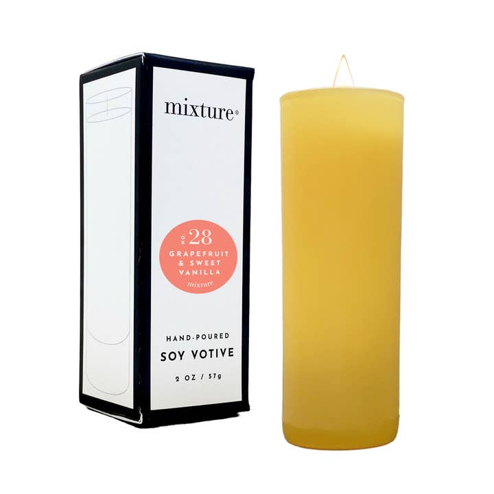 Mixture Home - Wholesale Votive Candle - 2 oz Yellow Votive3