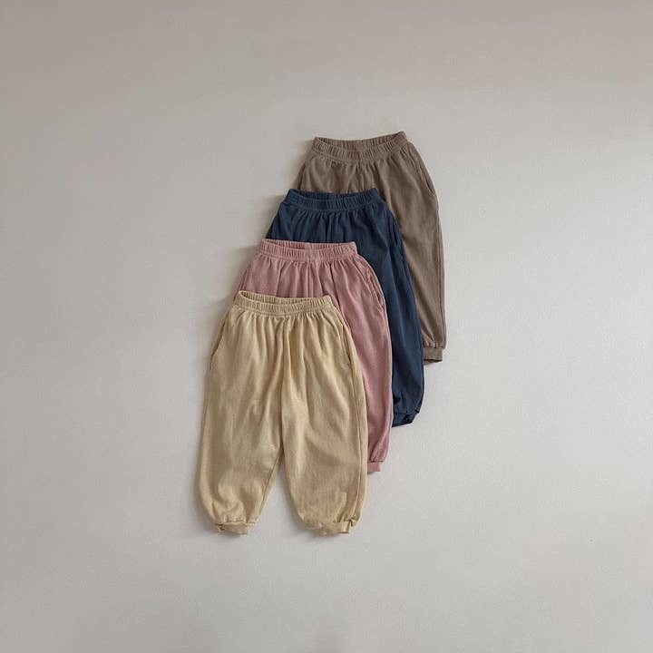 MyKids-USA® - Wholesale Pants - Baby - Children’s Summer Unisex Solid Color Thin Breathable Pants – Casual Kids Trousers