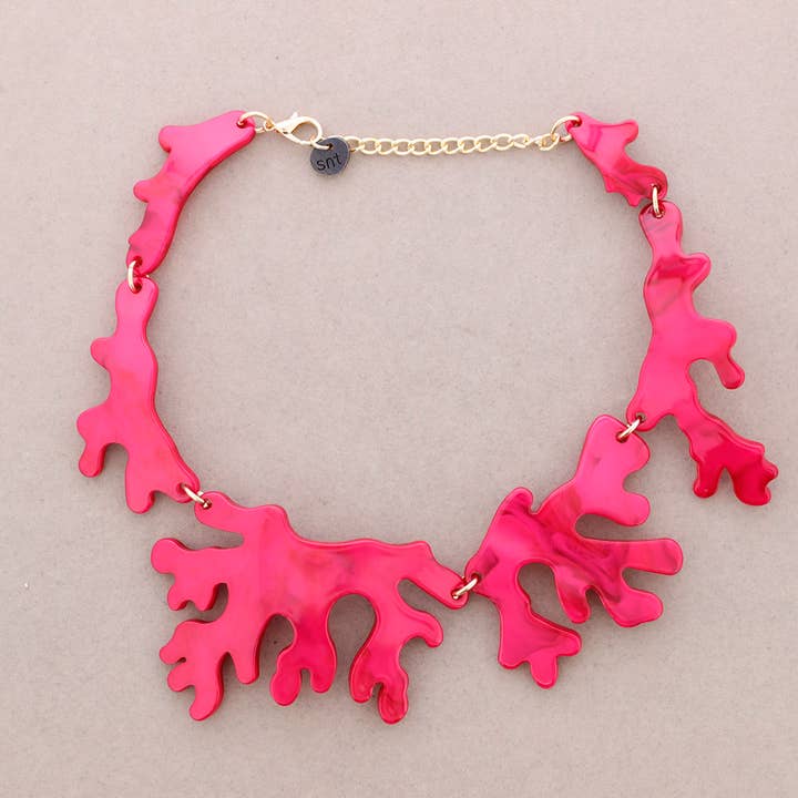 Sonata - Wholesale Choker/Collar - Halsketting van koraalhars1