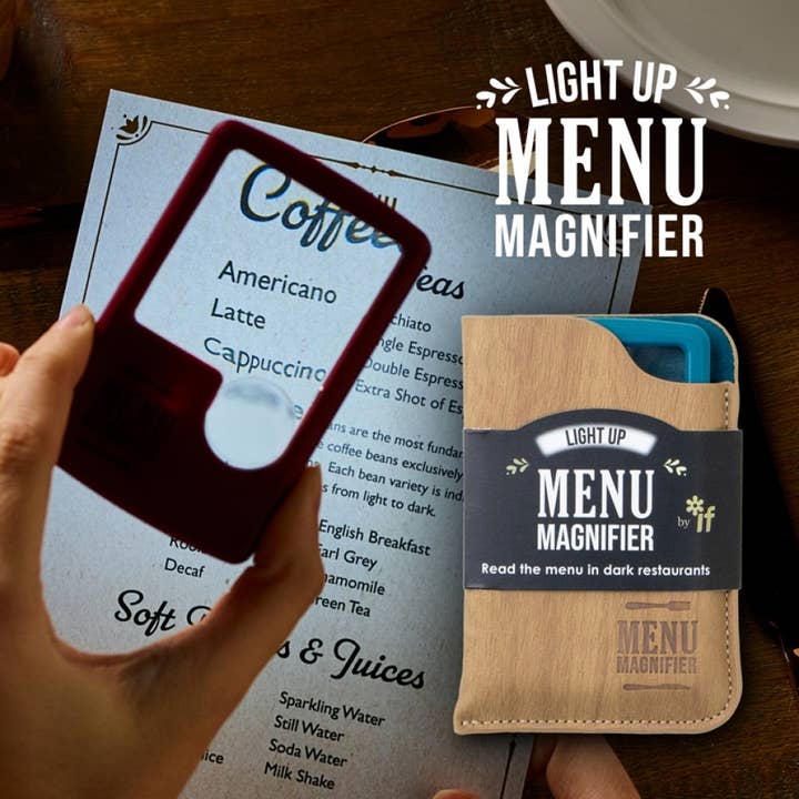 if USA - Wholesale Booklight - Light Up Menu Magnifier
