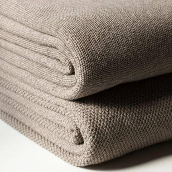 Italian Luxury Group - Wholesale Bedding blanket - Bemboka Reversible Rib Cotton Blankets Pre-Shrunk24