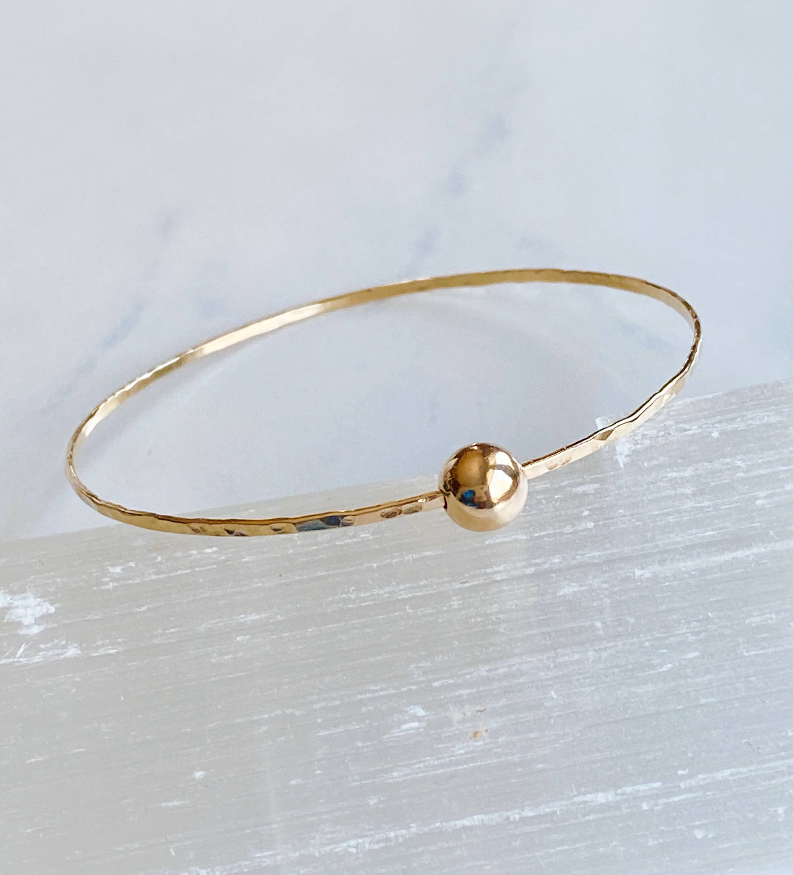 Bonnie Boardman Jewelry - Wholesale Bangle Bracelet - Modern ball bangle1