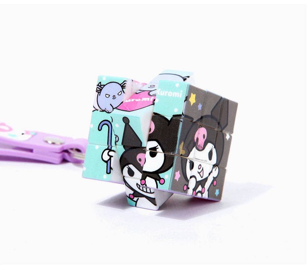 K-Wonderland - Wholesale Keychain - Women's - Sanrio Cube Keyrings: Kuromi, Cinnamoroll, Hello Kitty11