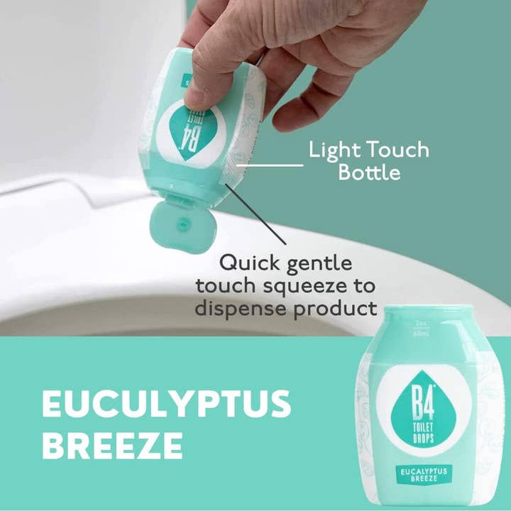 Innovarix - Wholesale Toilet Spray - Toilet Drops - Eucalyptus Breeze 2 Oz.