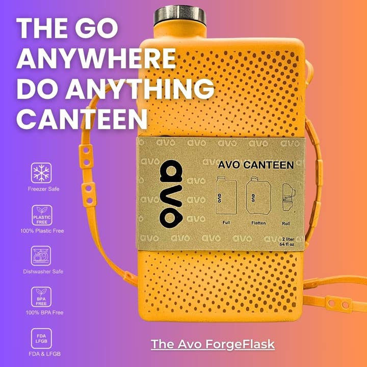 Ranger Canteen – 2L sammenklappelig silikone vandflaske | TO for engroshandel hos Avo Design