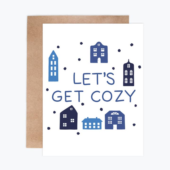 Greeting Card - Cozy House for wholesale by Tandem For Two