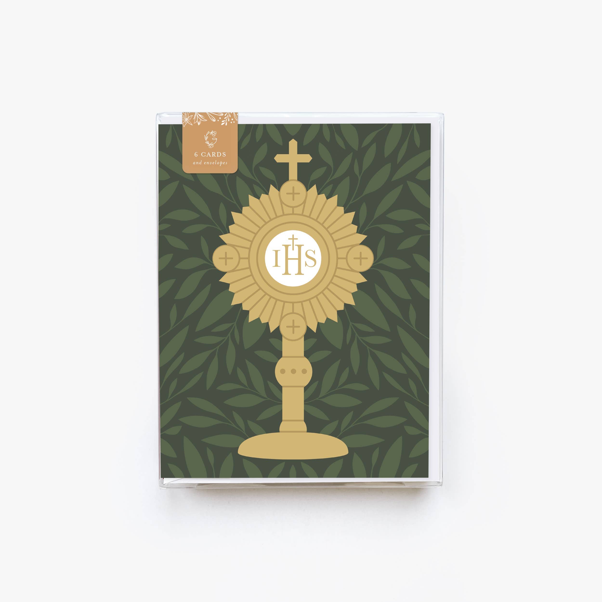 Gratia Design Co. - Wholesale Everyday Greeting Card - Monstrance Card - Box of 60