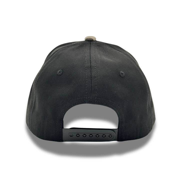 Citizen Row - Wholesale Hat Accessory - Men's - Cowboy Black Hat with Camo Brim3