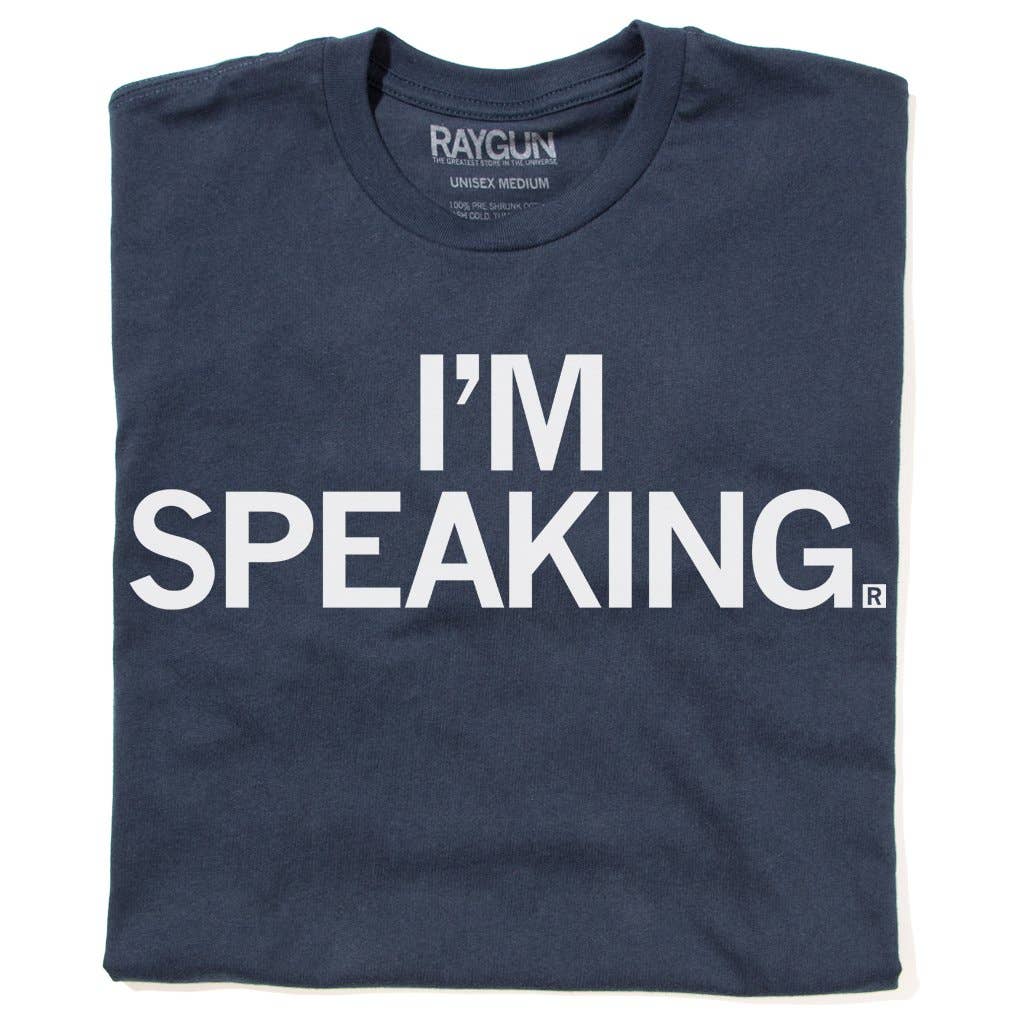RAYGUN - Wholesale T-shirt met print - Uniseks - Kamala Harris: Ik spreek tekst t-shirt0