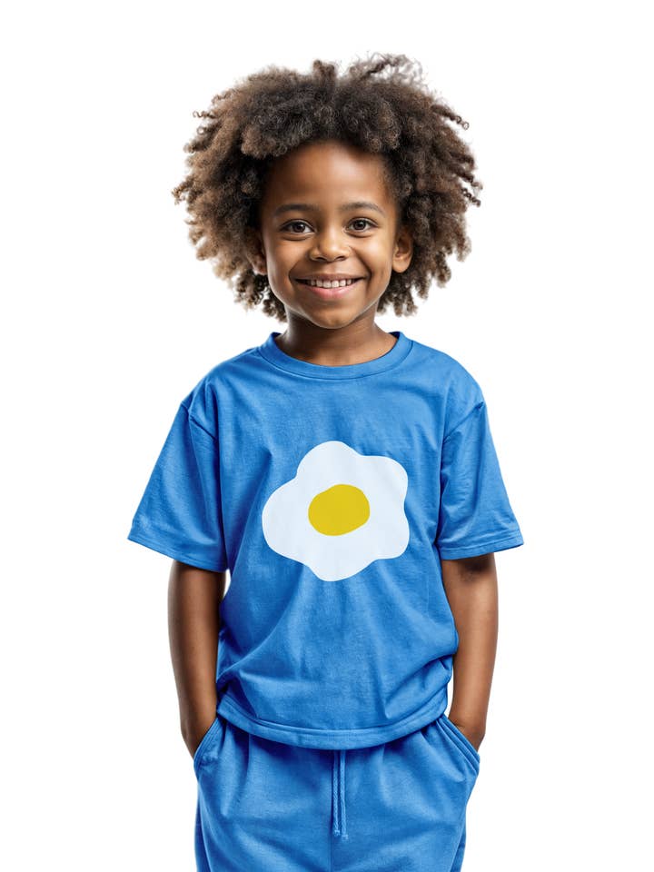 One Big Iron-On Egg for wholesale by Hot Dang Press