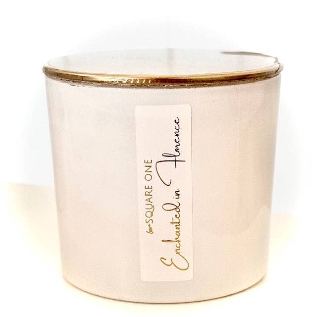 Enchanted in Florence – Vanilla Luxury Fragranced Candle 9oz for wholesale by Love Square One