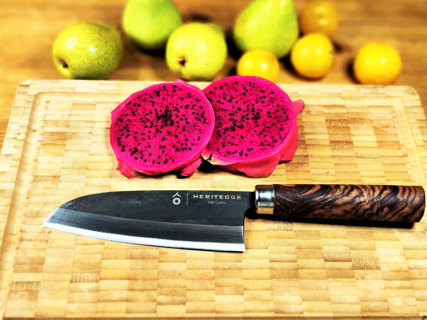 Heritedge Viet Crafts - Vente Couteau de cuisine/multi-usage - Couteau de cuisine fait main Hac Classic1