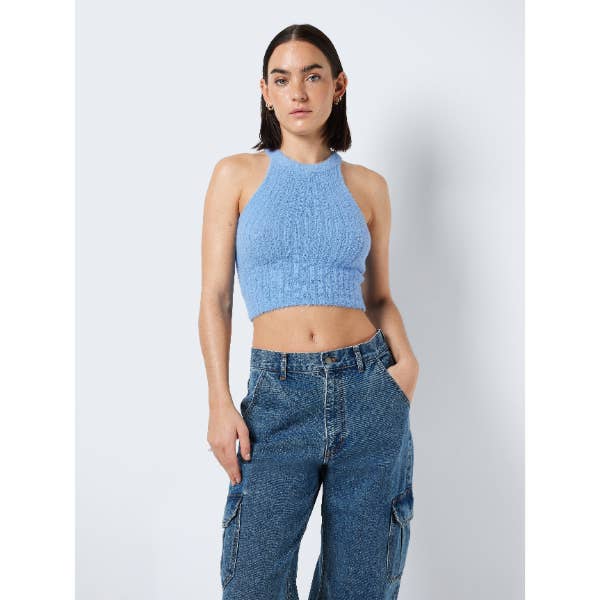 Nmsweet S/L Strickoberteil mit O-Ausschnitt für den Großhandel von Noisy May