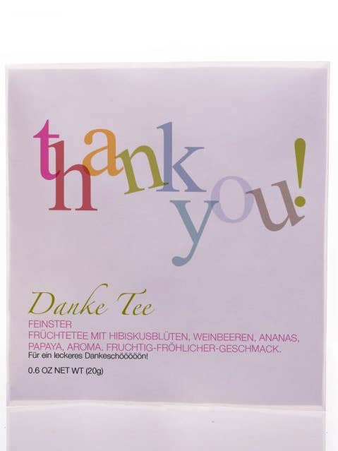 FT 5.75 Thank you tea for wholesale by Sophieplus GmbH