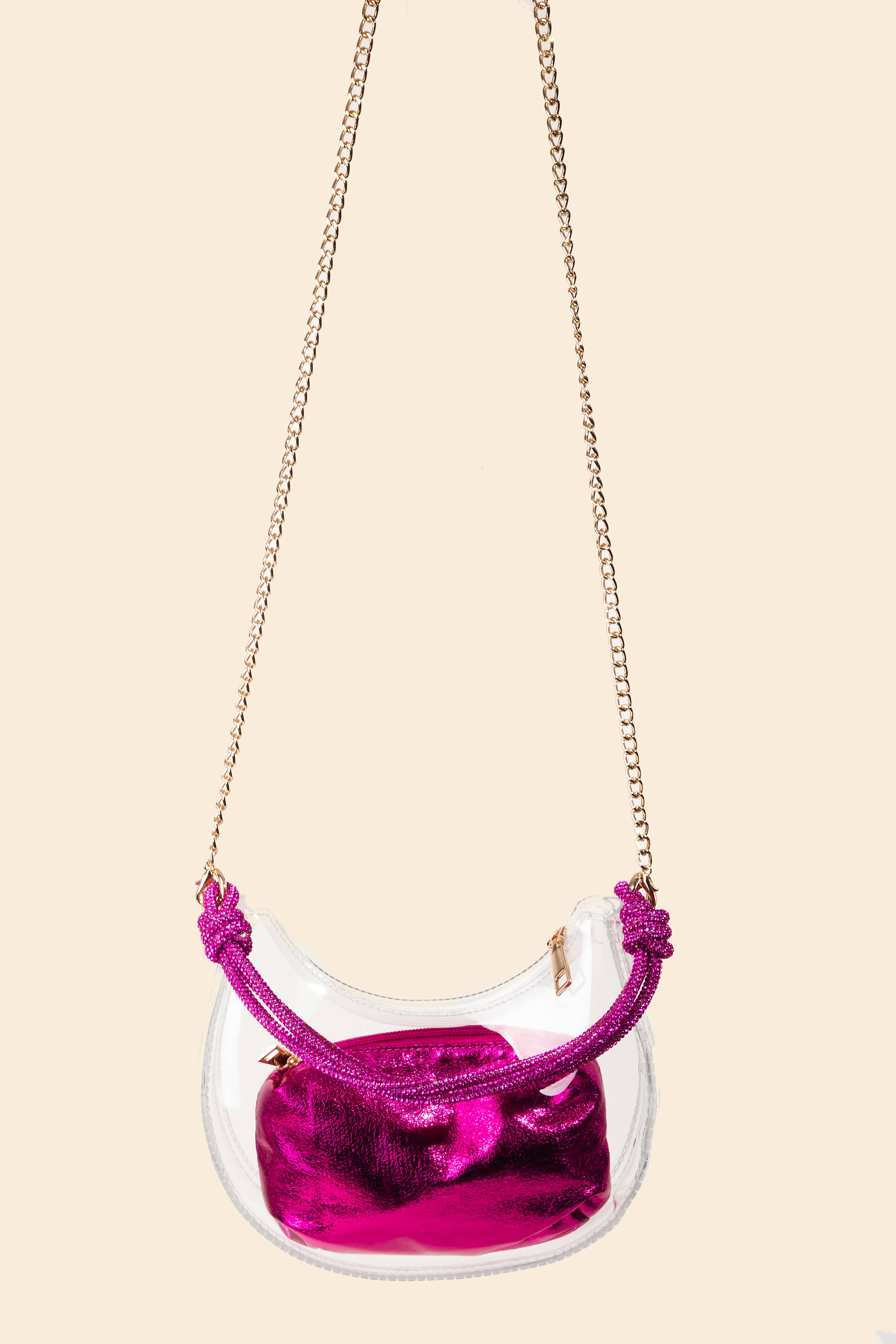 Anarchy Street - Wholesale Crossbody Bag - Women's - Clear See Through Baguette Bag4