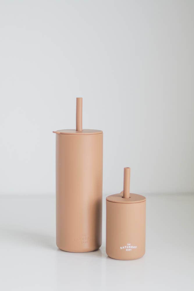 The Saturday Baby – wholesale Drinking glass/cup – Adult Silicone Straw Cup17