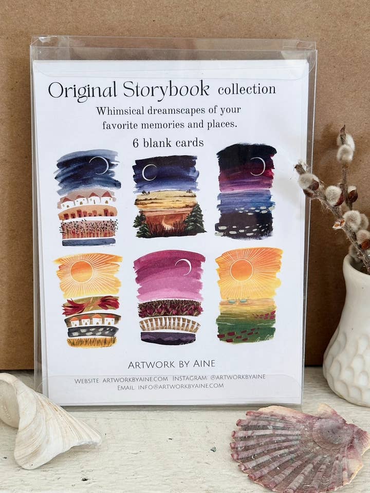 Storybook Cardpack for wholesale by Artwork by Aine