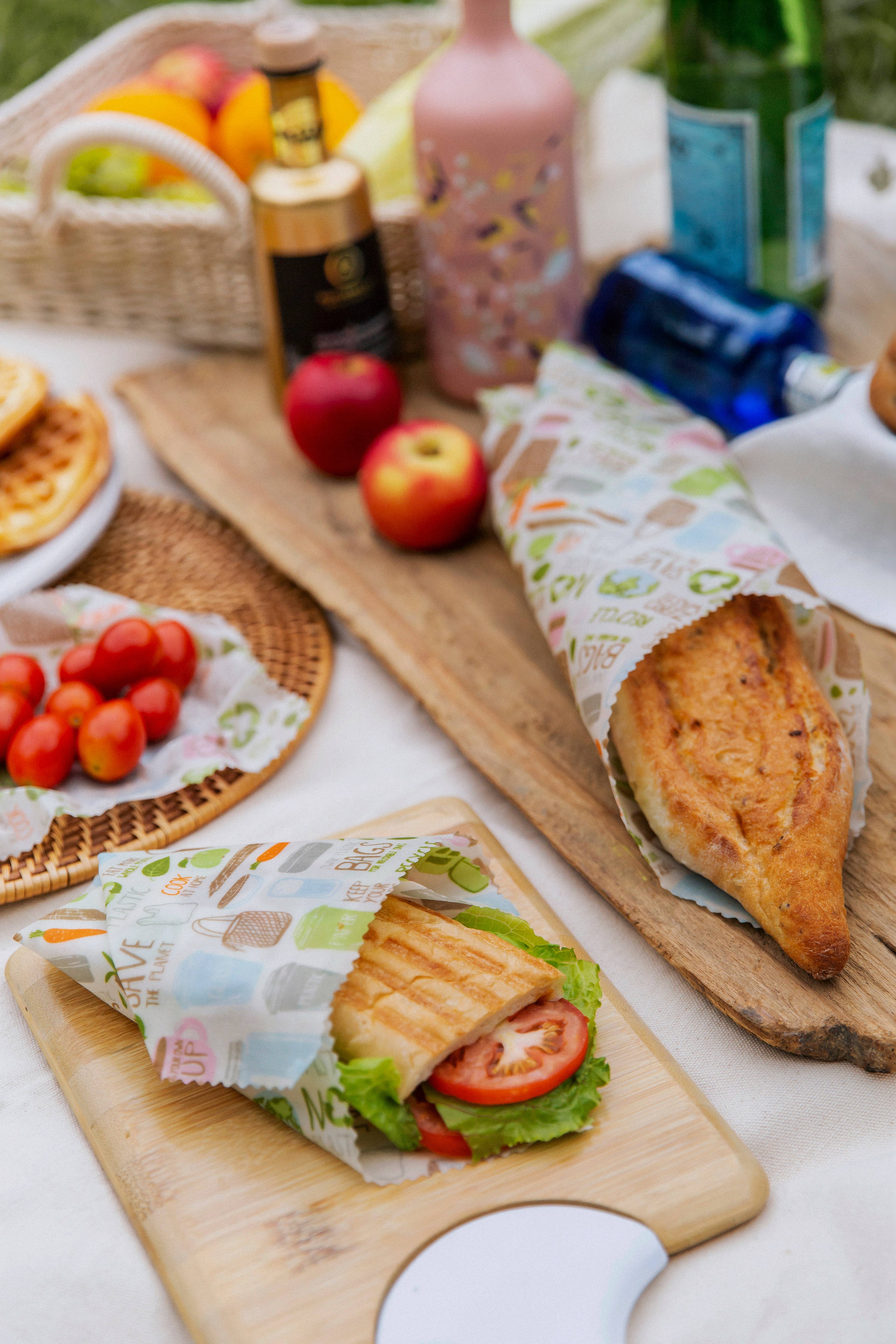 NUTS Innovations - Wholesale Food Storage Wrap/Bag - Zero Waste beeswax roll1