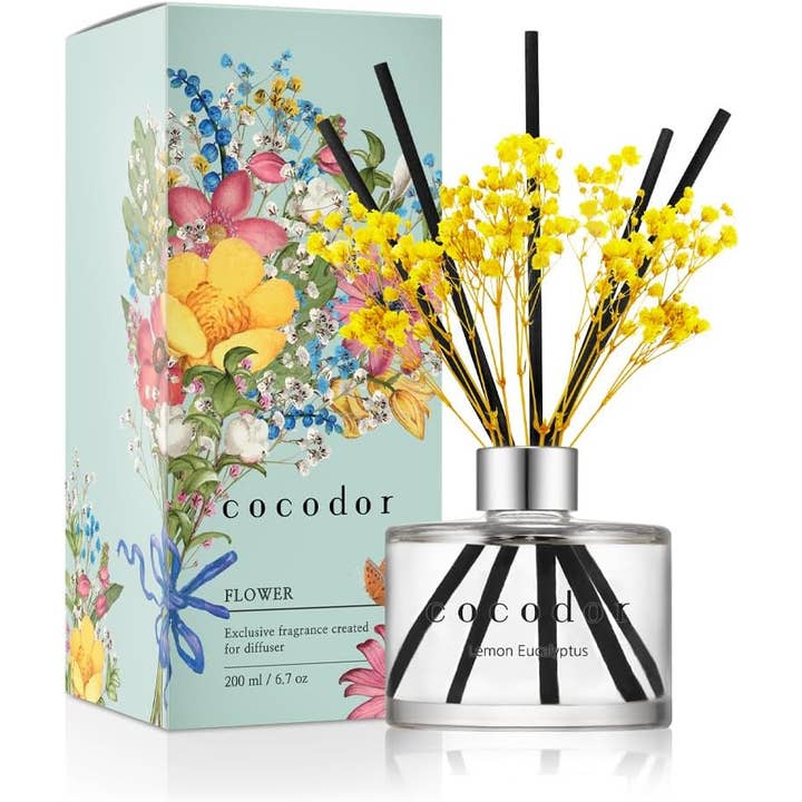 Difusor de flores Cocodor 200 ml (6,7 oz) Vainilla y sándalo para venta al por mayor de Cocodor Italy srl