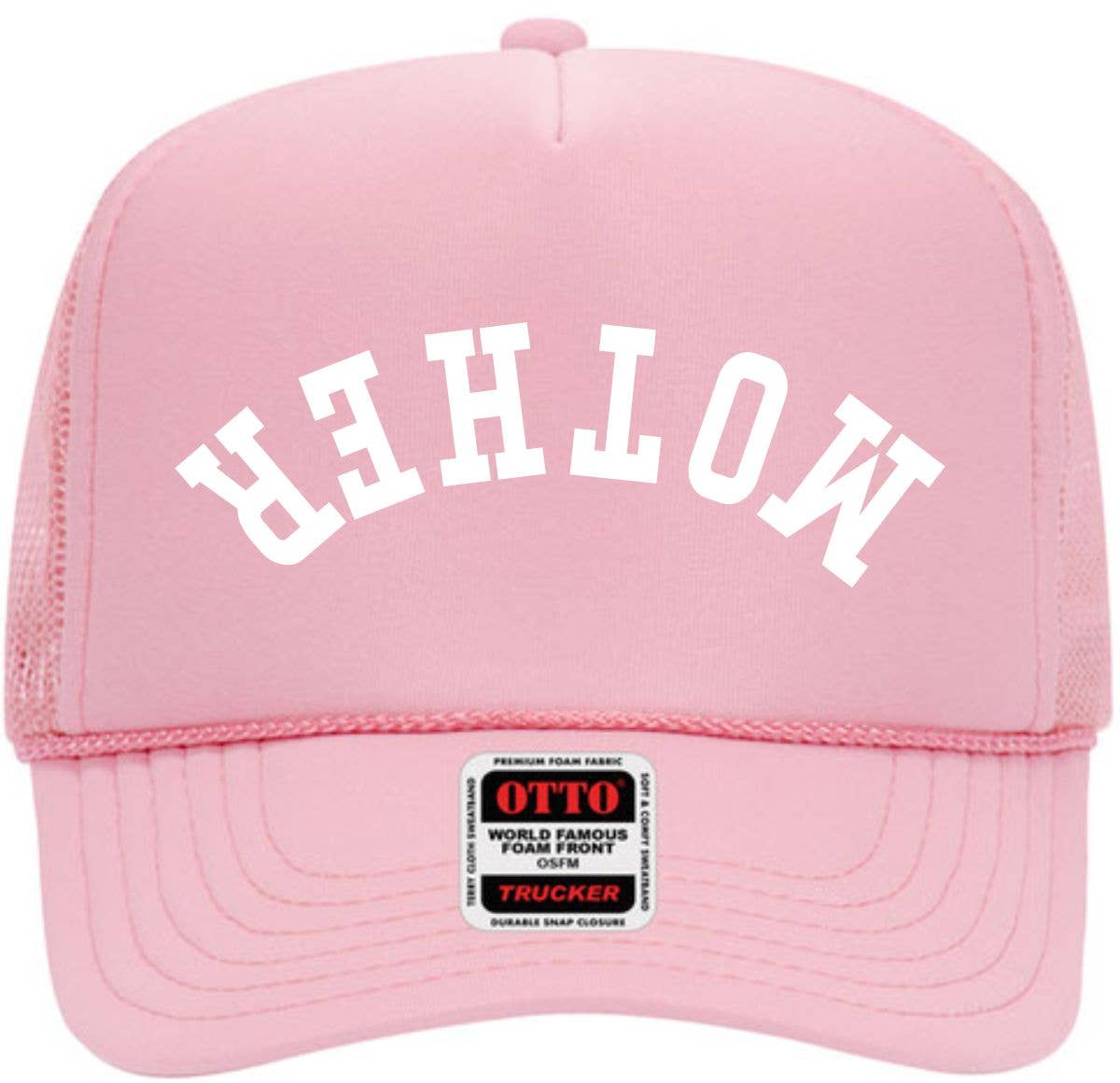 LC Elizabeth - Wholesale Trucker Hat - Women's - Mother Upside Down | LC Elizabeth Original | Embroidered Trucker Hat2