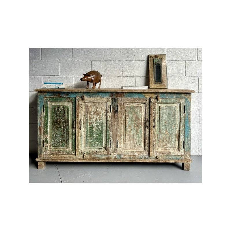 Paloma Black (Casa Natura Design, S.L.) - Wholesale Sideboard - Spectacular One-Of-A-Kind Panelled Indian Wooden Sideboard5