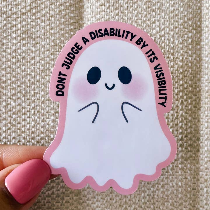 Don't judge a disability sticker for wholesale by Kaela Milan Design Co