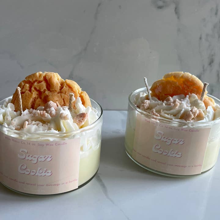 Wick Haus Co. - Wholesale Jar/Filled Candle - Sugar Cookie