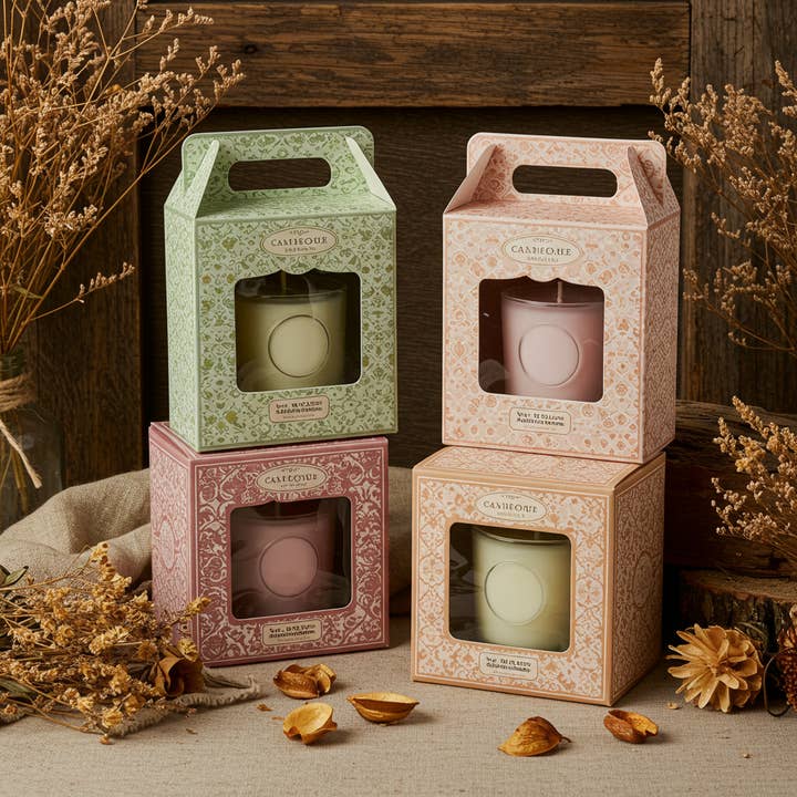 Tennessee IMPEX - Wholesale Gift Box - Custom Candle Boxes – Size within 10x10x5 inch (Cardboard)