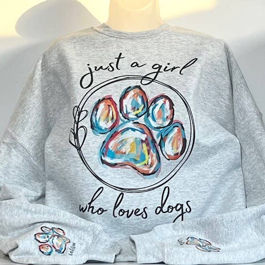 Just a girl who loves Dogs for wholesale by Luna Girl Boutique