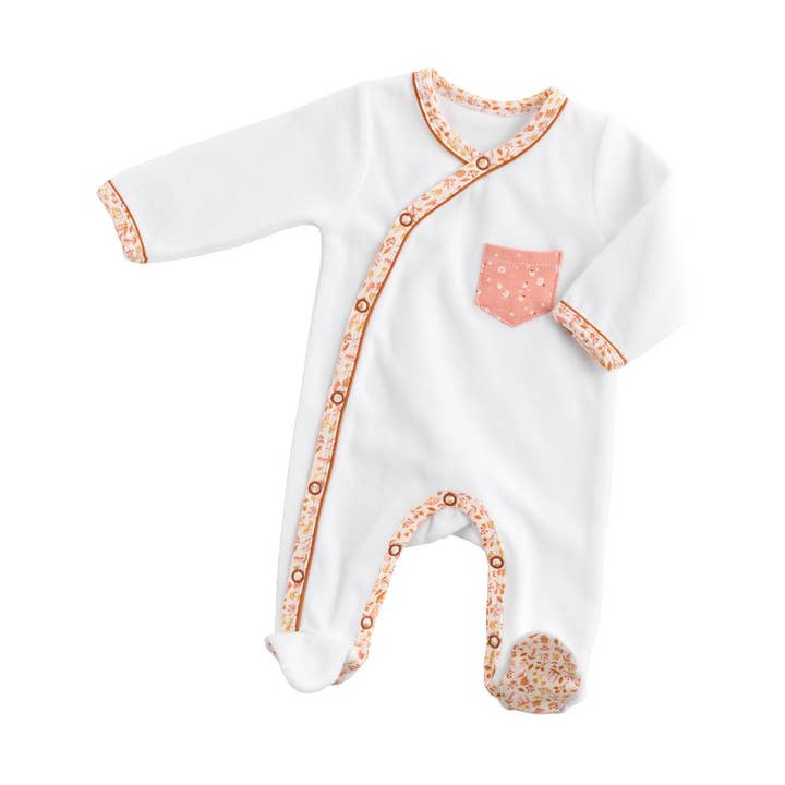 KRAGENLOSER GEBURTSPYJAMA VON ESMEE für den Großhandel von Sauthon