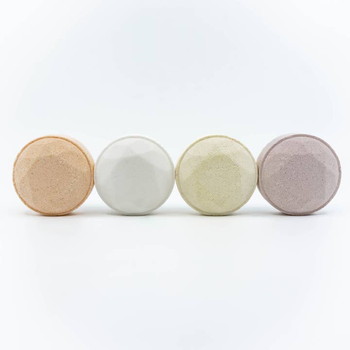 Luxiny Products - Luxurious Bath and Body – bomba de banho por atacado – Vapores de Duche | Óleo Essencial | Pacote de Quatro | Presente de Autocuidado14