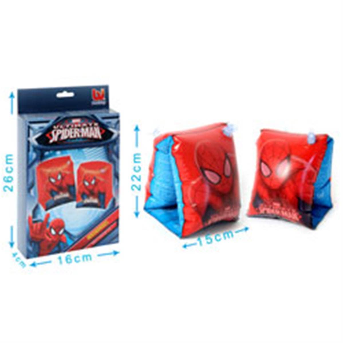 TSJJ – wholesale Beach accessories – Spiderman armbands 22 x 15 cm0