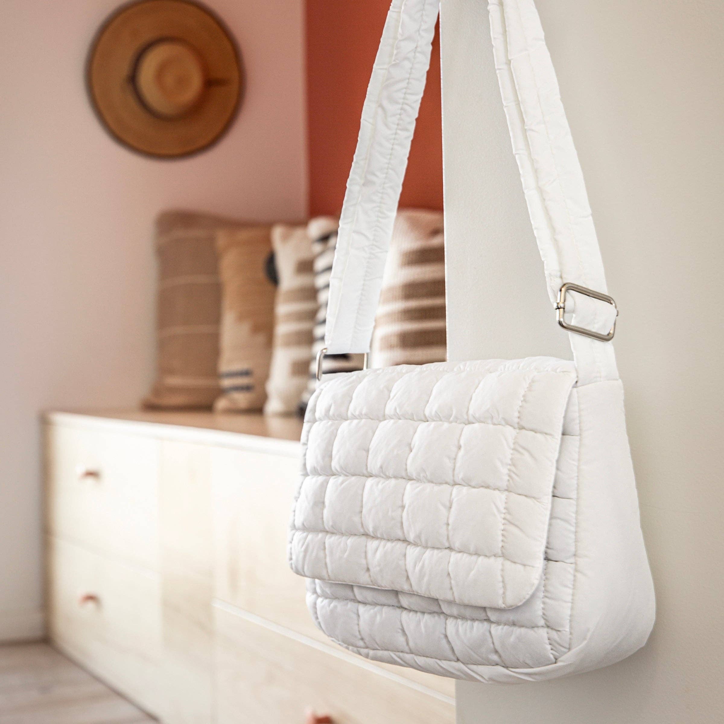 YOUZEY - Wholesale Crossbody Bag - Women's - The Halo Crossbody Bag - White1