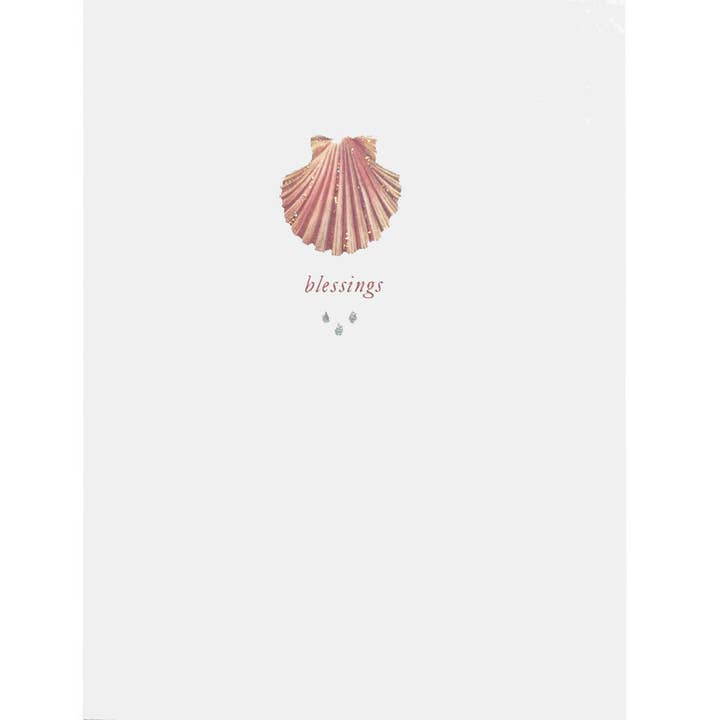 lumia designs - Wholesale Everyday Greeting Card - Shell Blessing Card