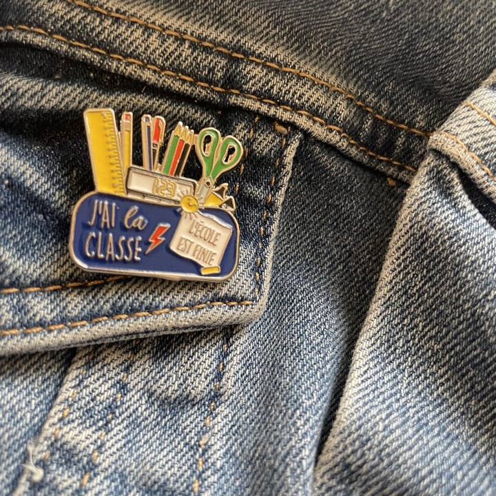 Pin "I've got style" - estilo e charme para professores e assistentes por atacado de Madame la mouette