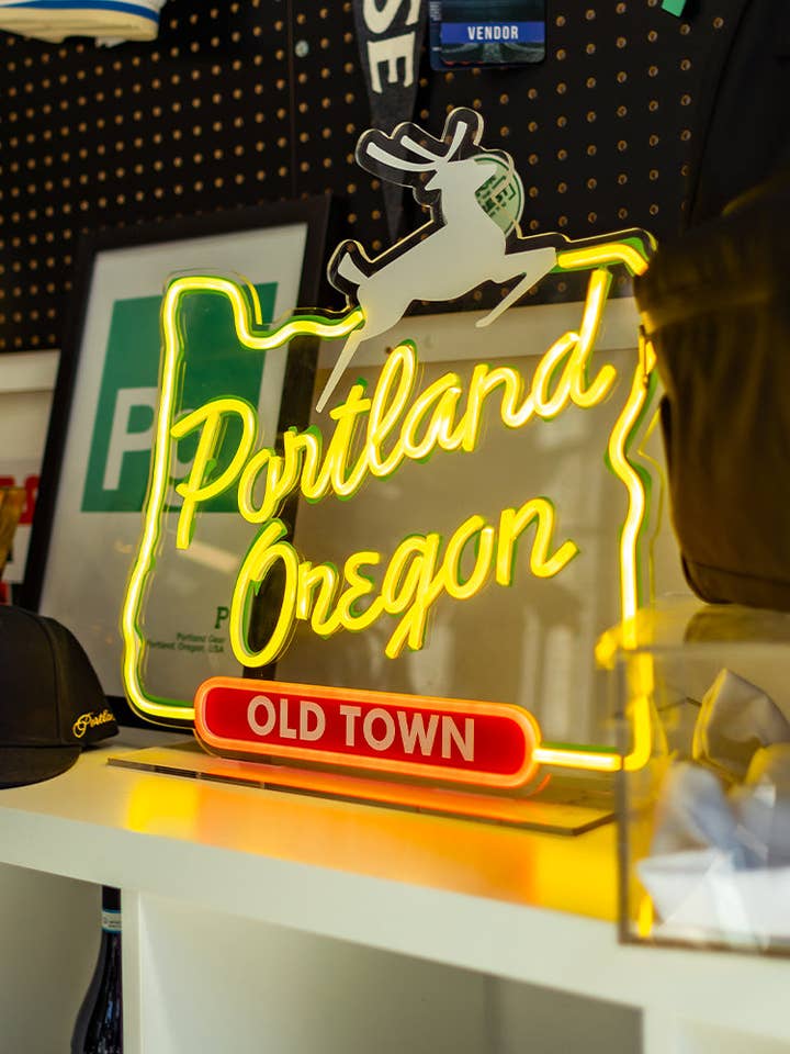 LED Portland Sign for wholesale by Portland Gear