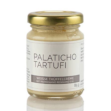 Vit tryffelkräm med Parmigiano Reggiano SUB, Palaticho Tartufi, 90g för wholesale av Palaticho Tartufi (BVS-Handel)