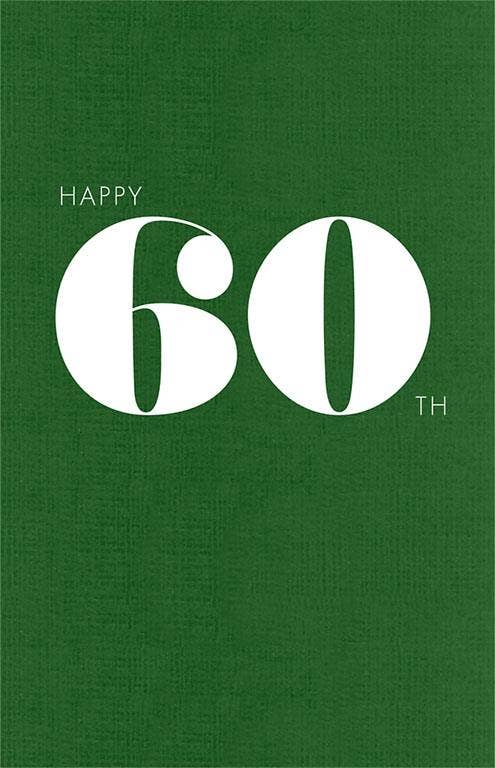Found Image Press - Wholesale Postcard - Postcard HB-485 Happy 60th0