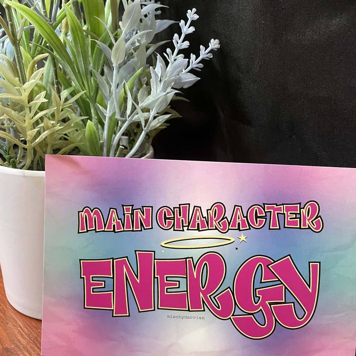 Misc. By Darrian - Wholesale Art Print - Main Character Energy Matte Print | Bratz 00s Aesthetic